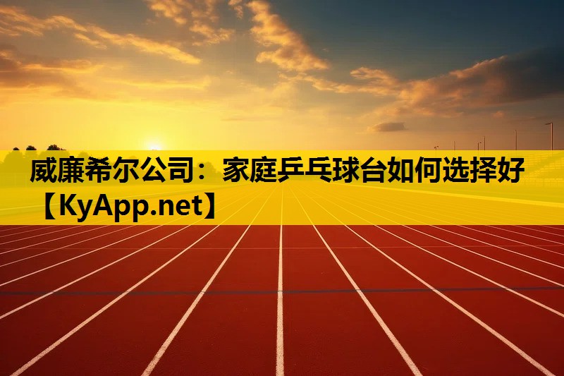 家庭乒乓球台如何选择好