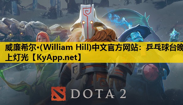 乒乓球台晚上灯光